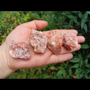 Natural Orchid Calcite Crystal Healing Stone